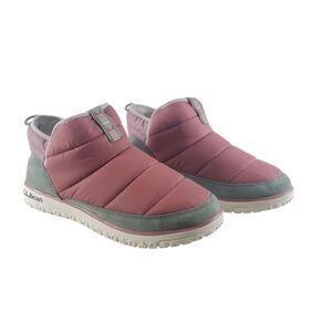 9 LL Bean Quilted Booties Mountain Classic Ankle Boot Slipper House Shoes Pink